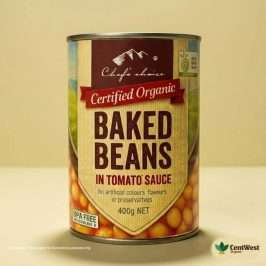 Chef's Choice Organic Beans - Baked in Tomato Sauce 400g (Australia)