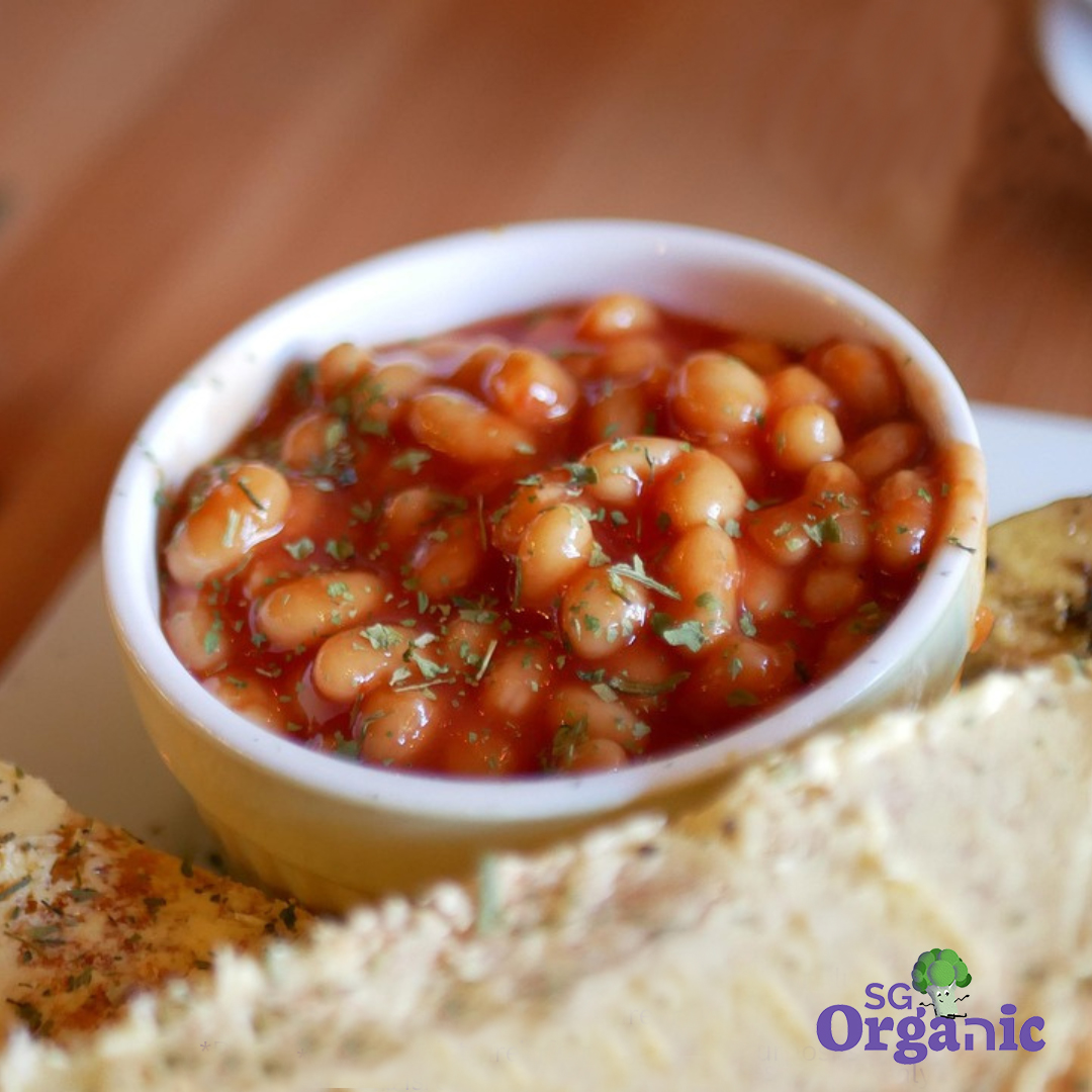 Chef's Choice Organic Beans - Baked in Tomato Sauce 400g (Australia)