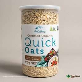 Chef's Choice Organic Oats - Quick 450g (Australia)