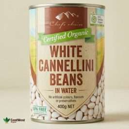 Chef's Choice Organic Beans - Cannellini White 400g (Australia)