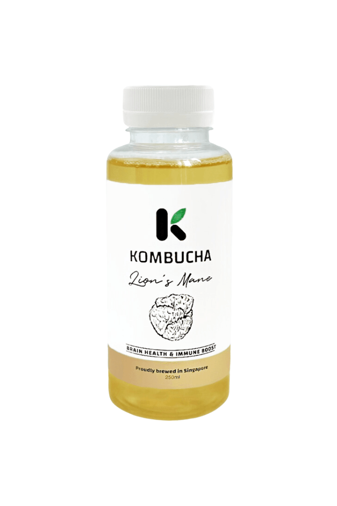 Lion's Mane Kombucha brain-boosting 250ml