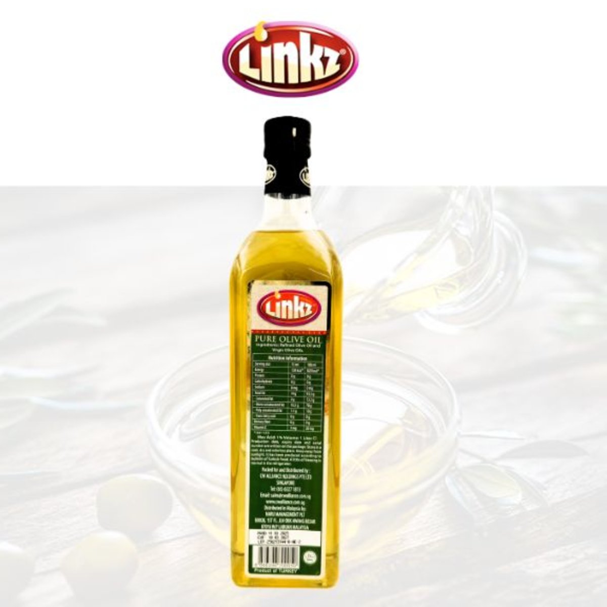 Linkz Pure Olive Oil 1L