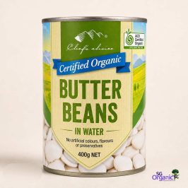 Chef's Choice Organic Butter Beans - In Water 400g (Australia)
