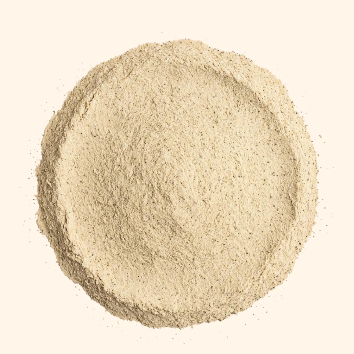 TGA - Organic White Pepper Powder in Glass Bottle, 100g