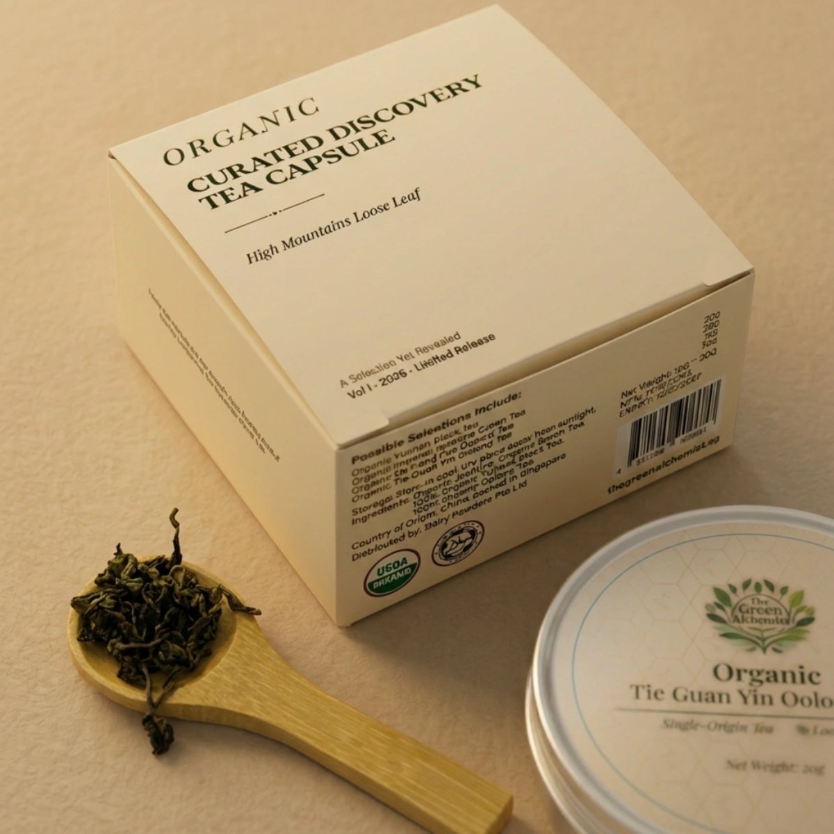 TGA - Curated Discovery Tea Capsule Vol 1 Set, Loose Leaf