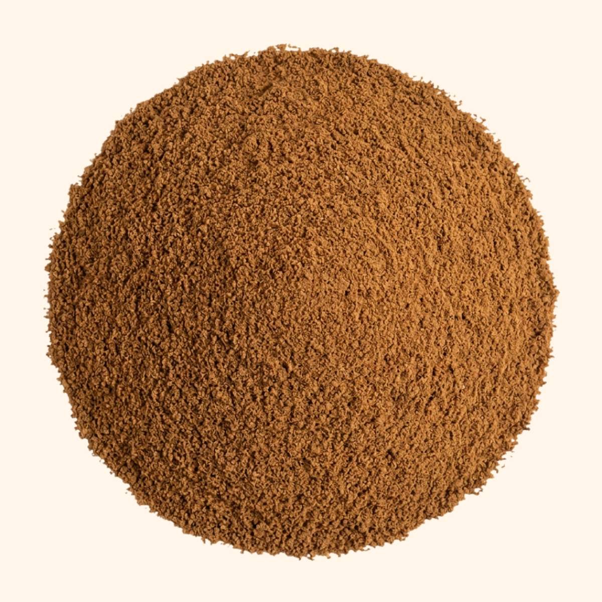 TGA - Organic Nutmeg Powder in Glass Bottle, 100g
