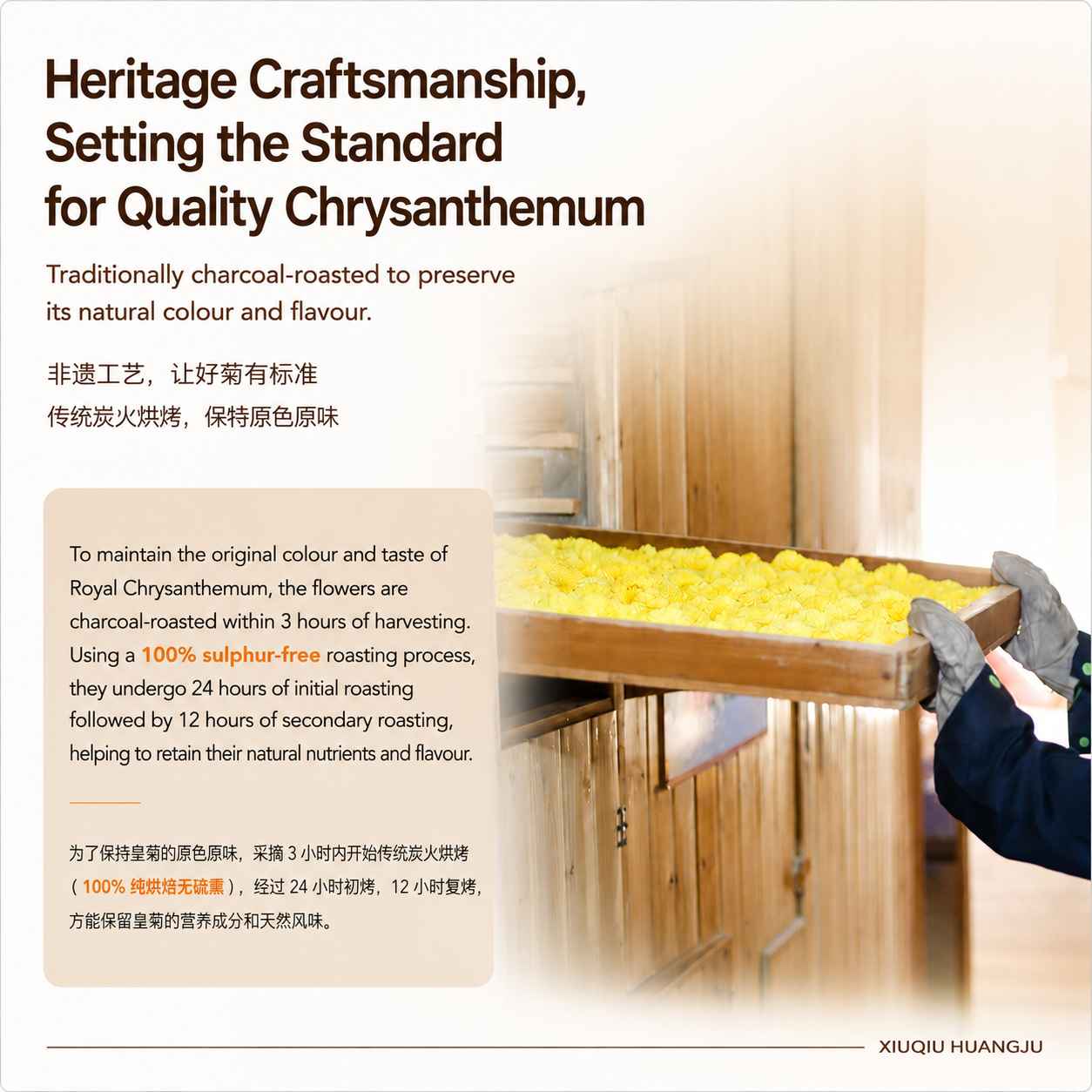 Wu Pai Tea Hydrangea Chrysanthemum Gift Box