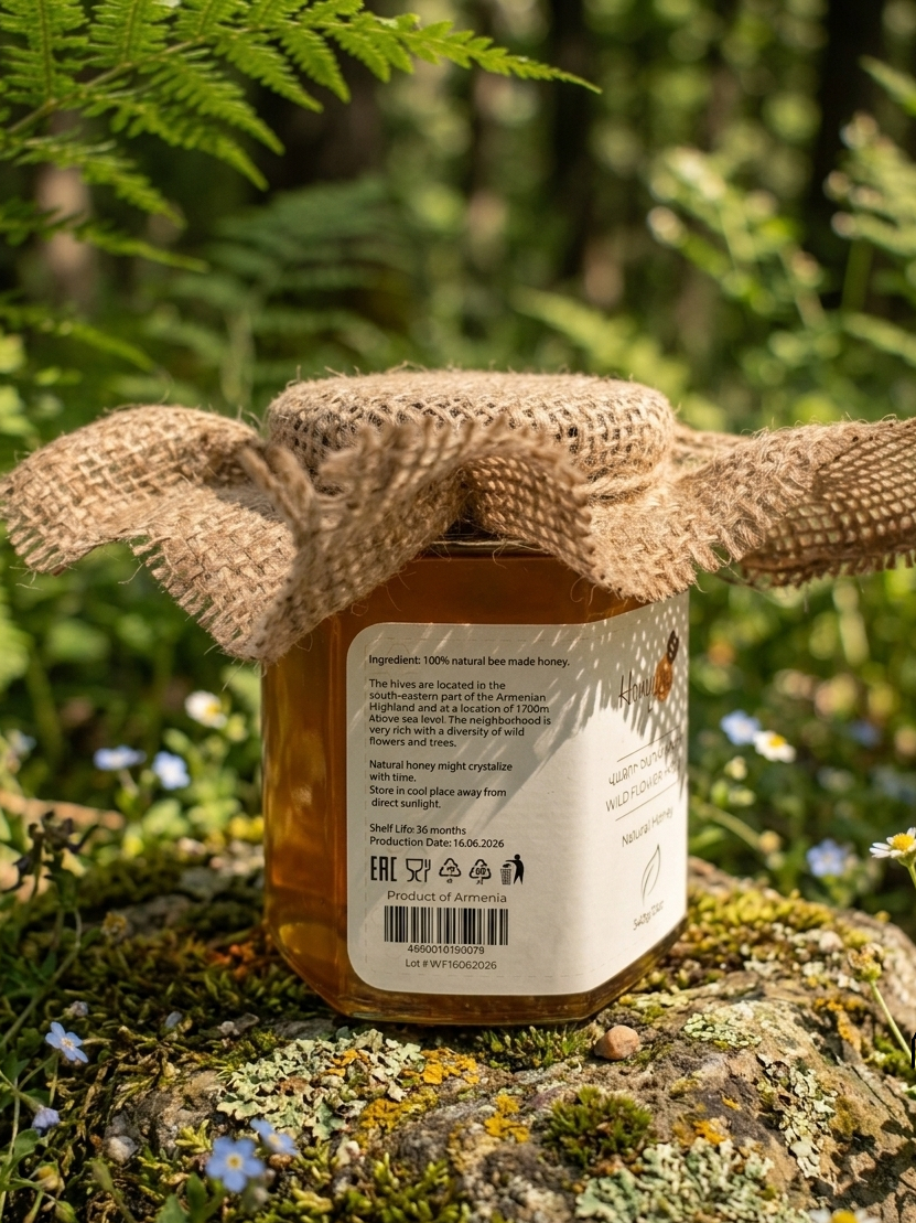Wild Flower Natural Honey