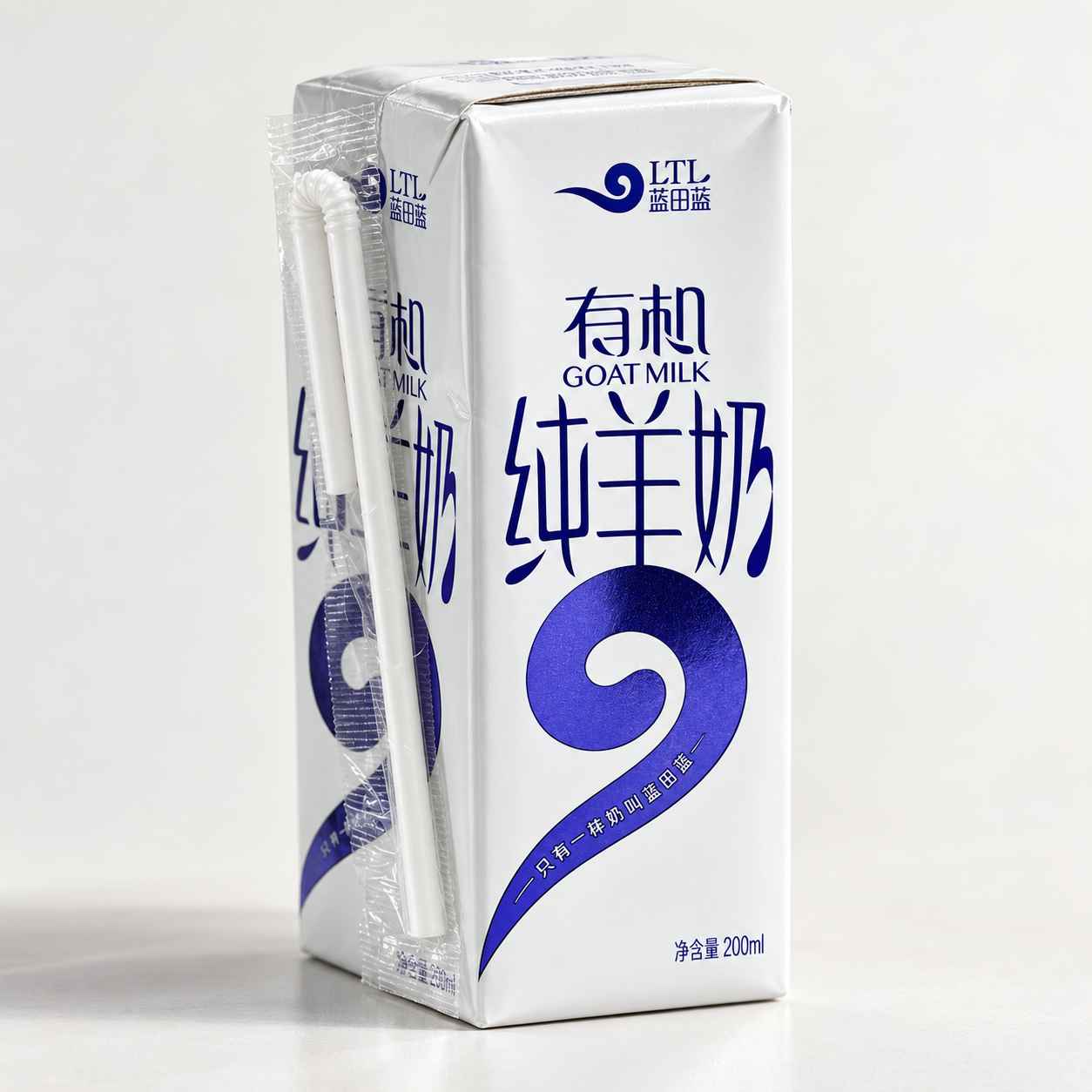 Lantian Lan Premium High-Mountain Organic Goat Milk 200ML x 10 Packets per Box